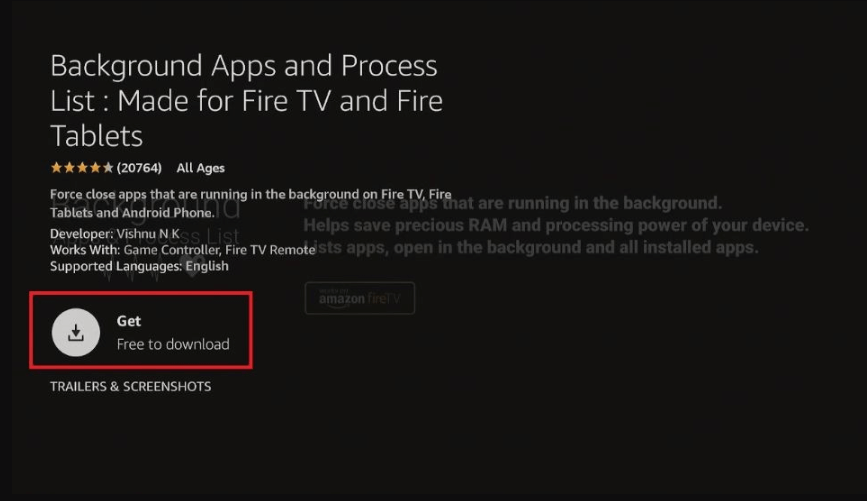 How to Close Apps on Firestick - Tap Get