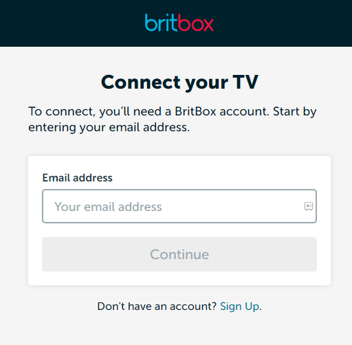 Activate BritBox on Firestick