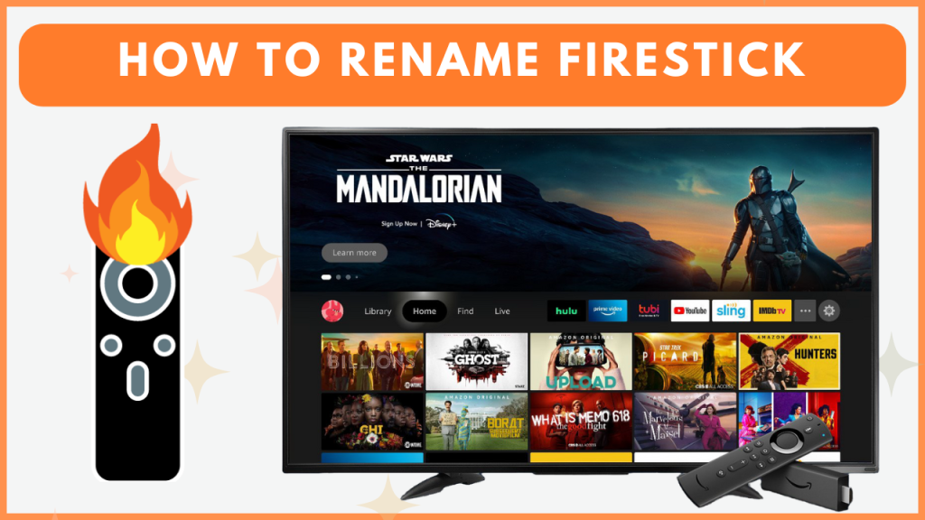 How to Rename Firestick