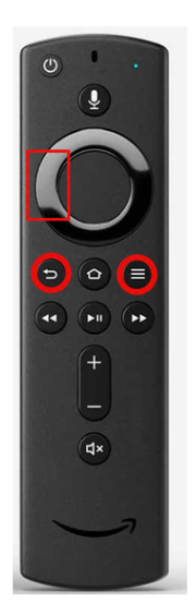 Reset Firestick Remote 2nd generation or later