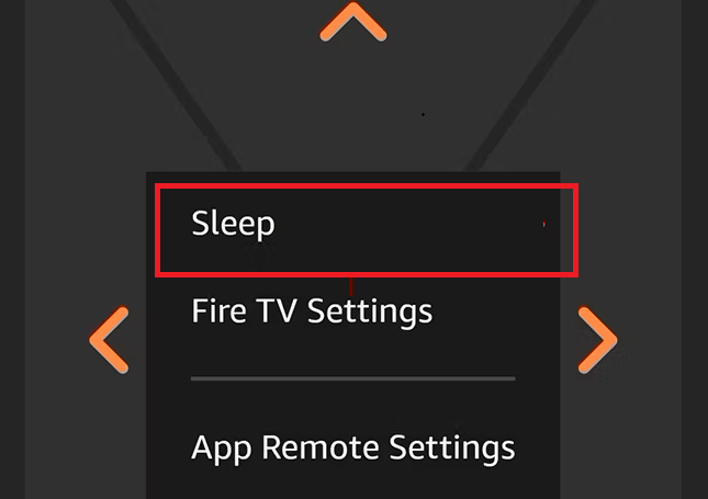 Sleep Timer on Firestick - Tap Sleep