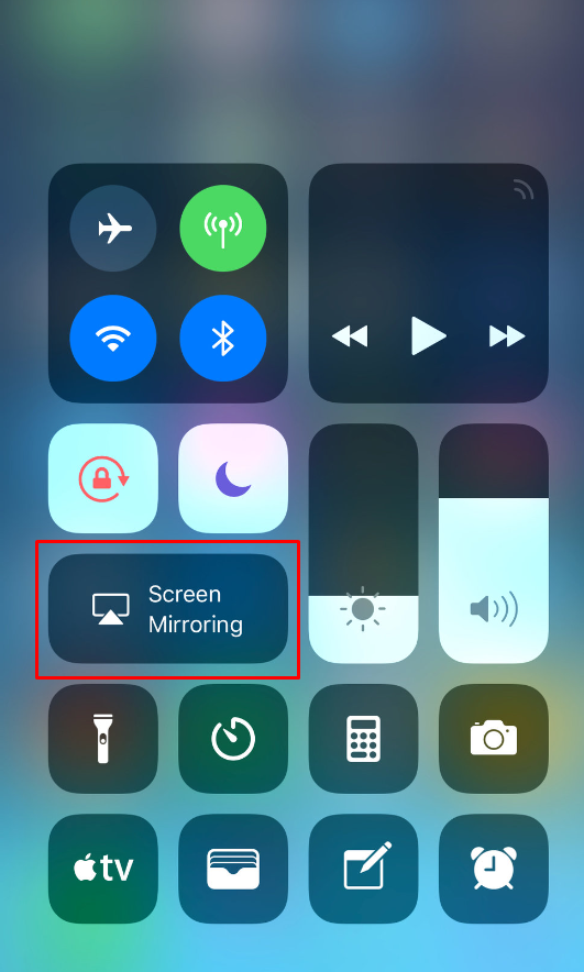 Enable the Screen Mirroring option to AirPlay on Firestick