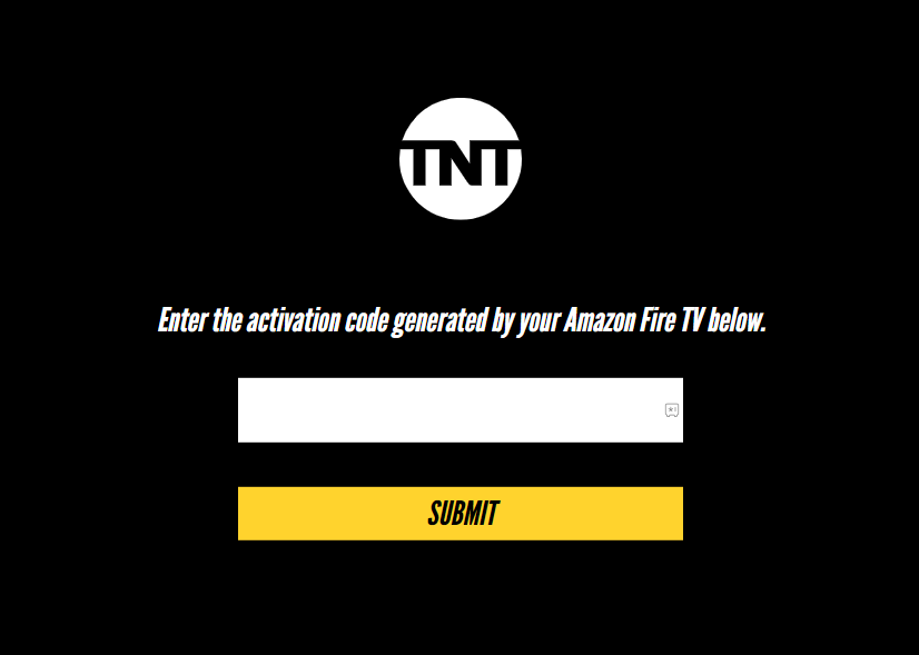 Activate the TNT app on Firestick