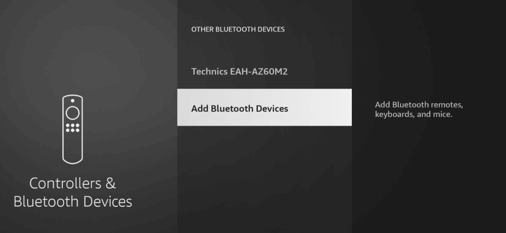 Click Add Bluetooth Devices to Connect Bluetooth Headphones to Firestick