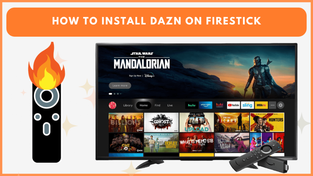 DAZN on Firestick