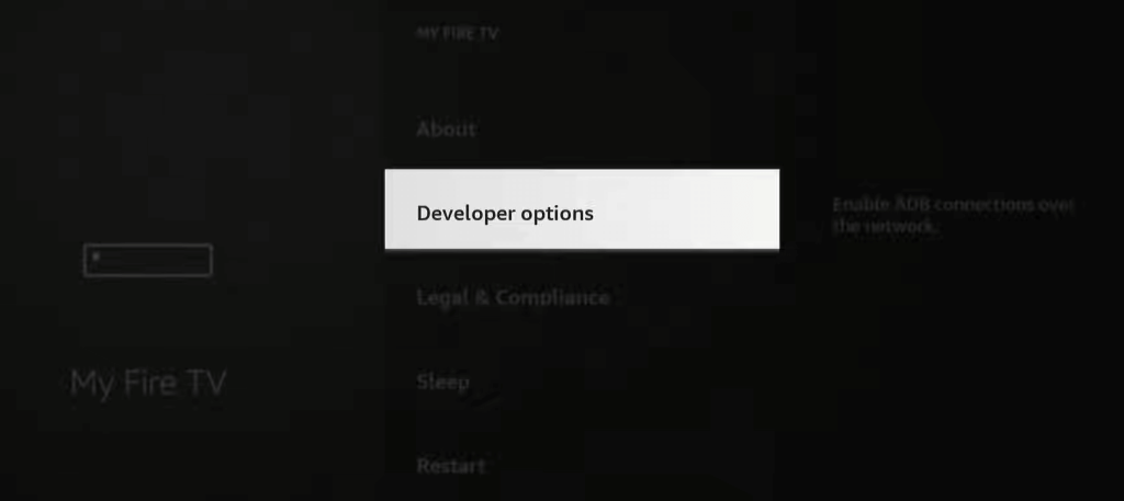 Enable Developer Options