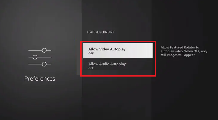 Turn Off Audio and Video AutoPlay