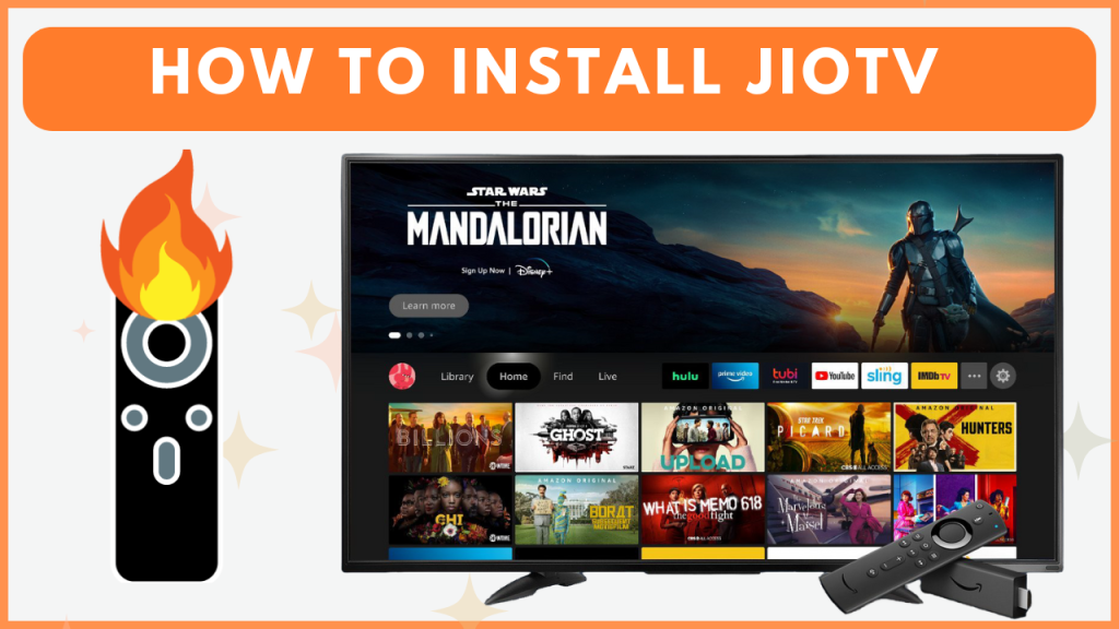 JioTV on Firestick