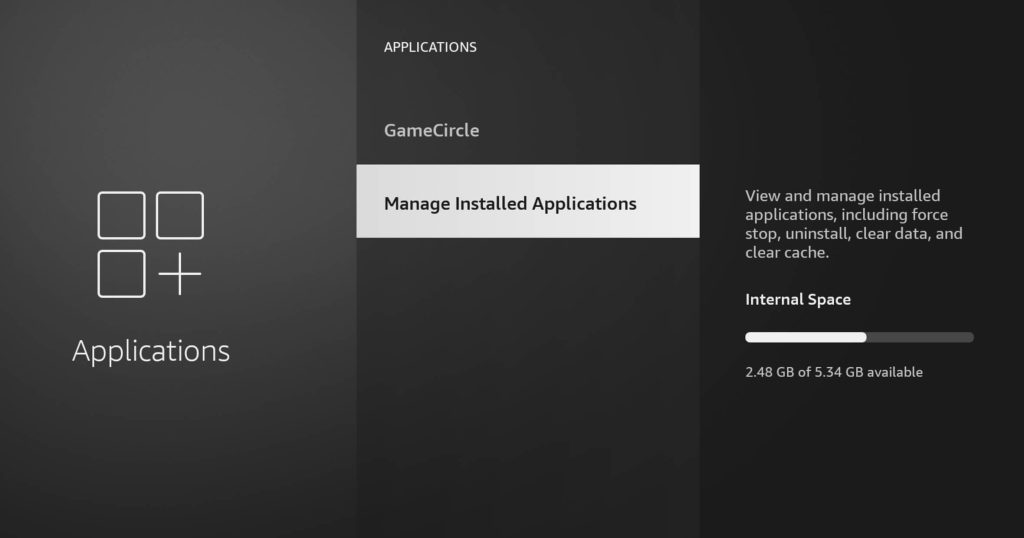 Manage Installed Apps