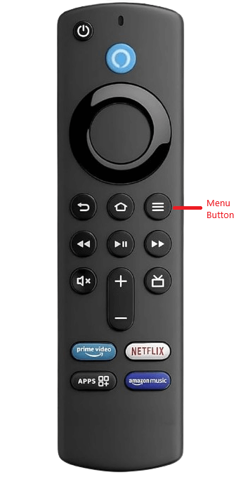 Click the Remote's Menu button