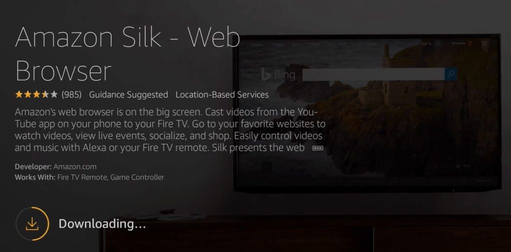 Download Silk Browser on Firestick to Watch ABC